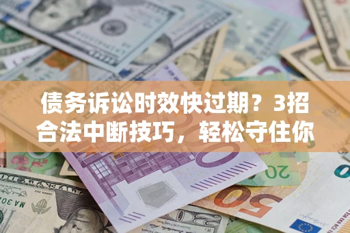 济南债务诉讼时效快过期？3招合法中断技巧，轻松守住你的血汗钱！