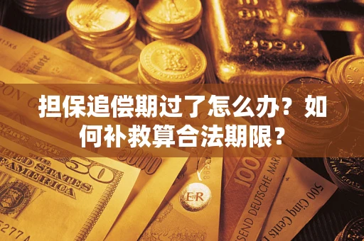 济南担保追偿期过了怎么办？如何补救算合法期限？